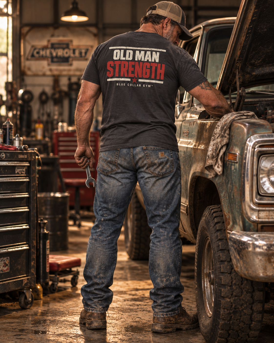 Old Man Strength T-Shirt