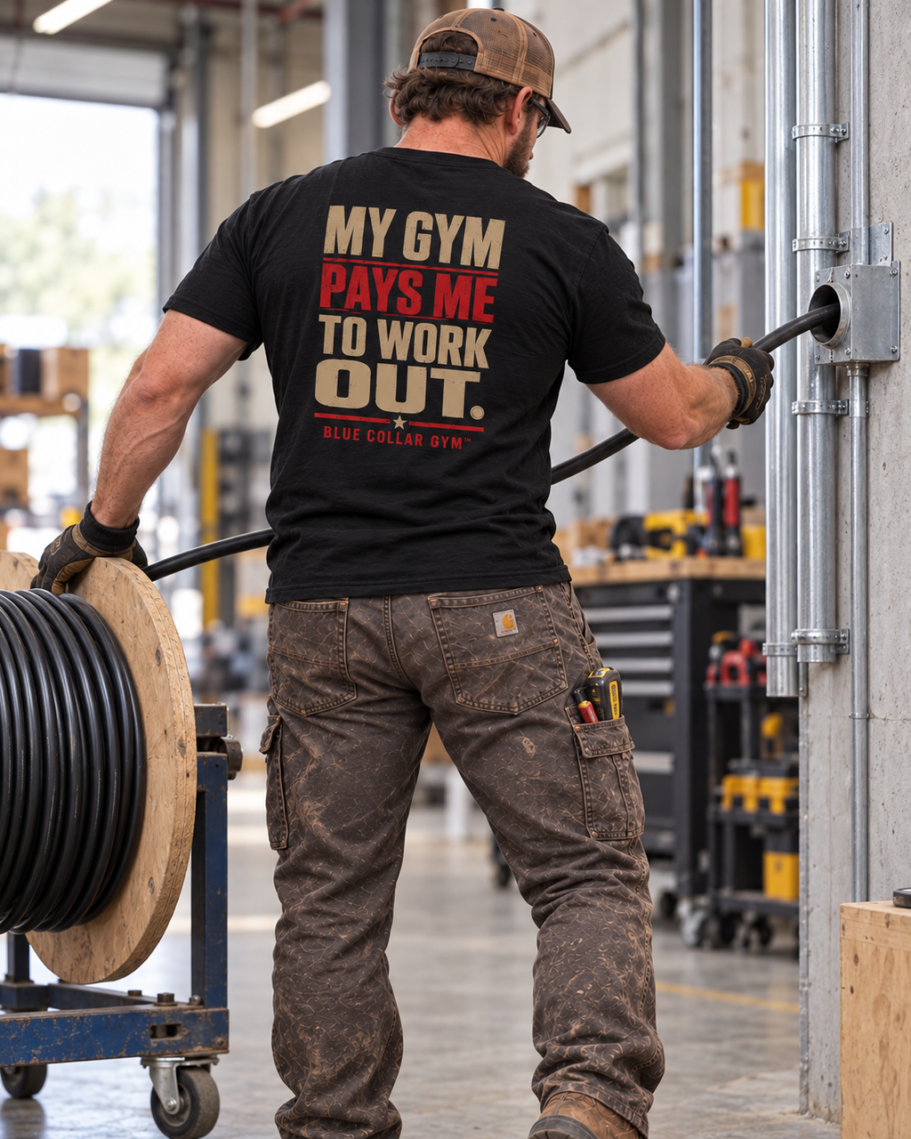 My Gym Pays Me to Work Out T-Shirt