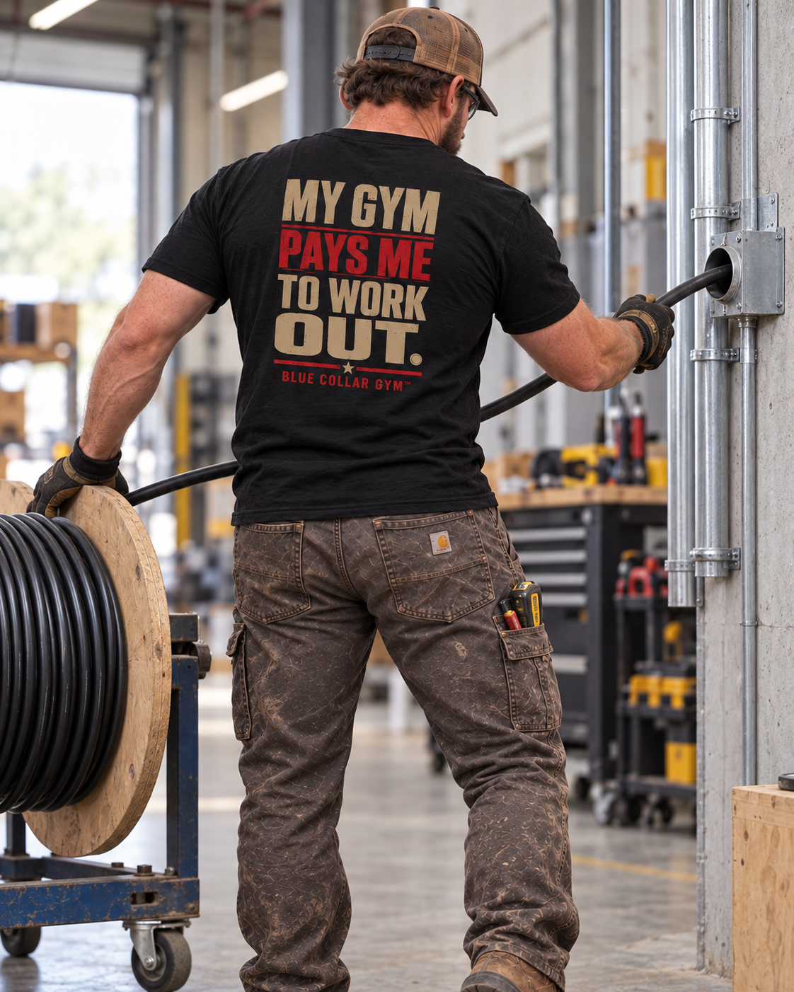 My Gym Pays Me to Work Out T-Shirt